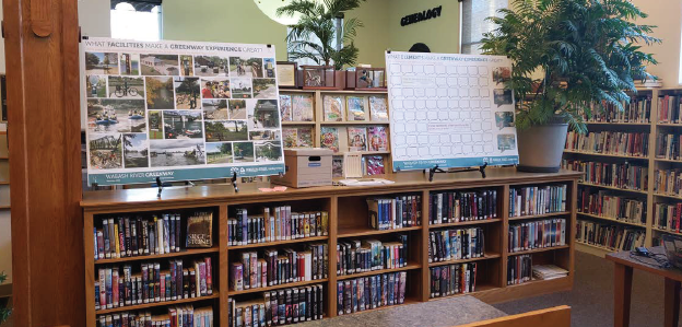Public Engagement Boards at Covington Library